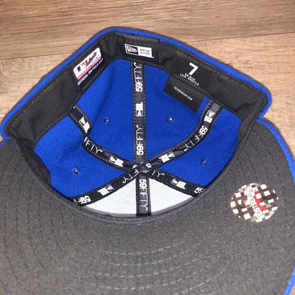 Chicago Cubs MLB New Era Low Profile Fitted Hat World Series - Picture 4 of 4